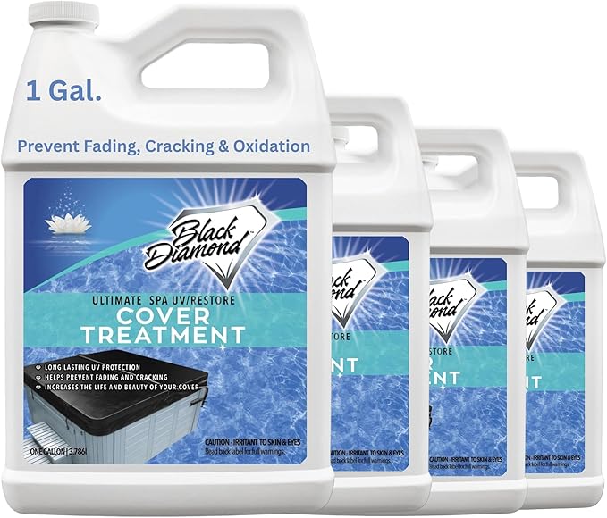 Ultimate UV/Restore Spa & Hot Tub Cover Cleaner and Protectant Treatment. Conditioner for Vinyl Cover Conditioner Spray Restores Your Cover to Look New. Simply Easy to Use