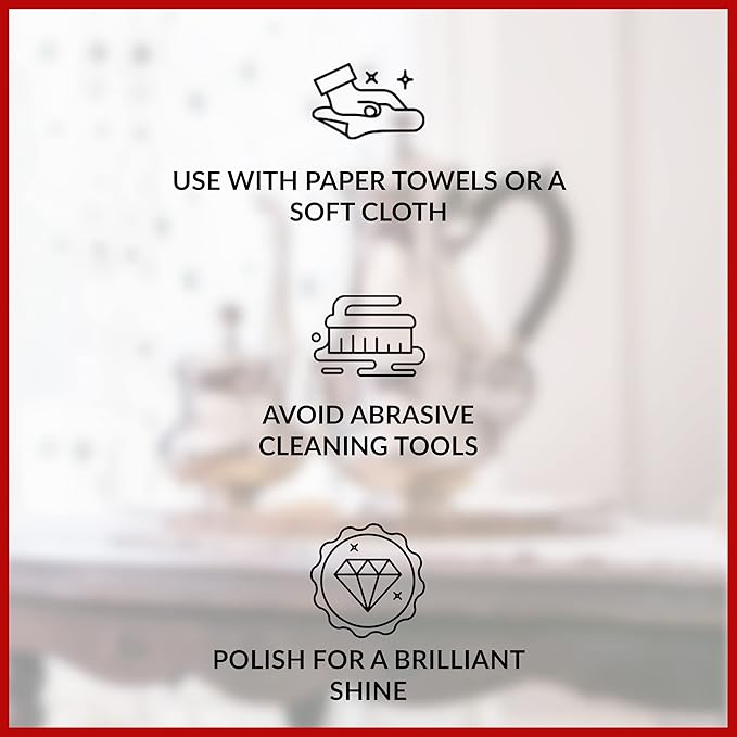 HOPE'S Brass Polish and Cleaner - Protective Tarnish Remover - Great Brass, Copper, Chrome, and Sterling Silver Polish - Polisher for Home Decor, Music Instruments, and Jewelry, 8 Fl Oz, Pack of 1