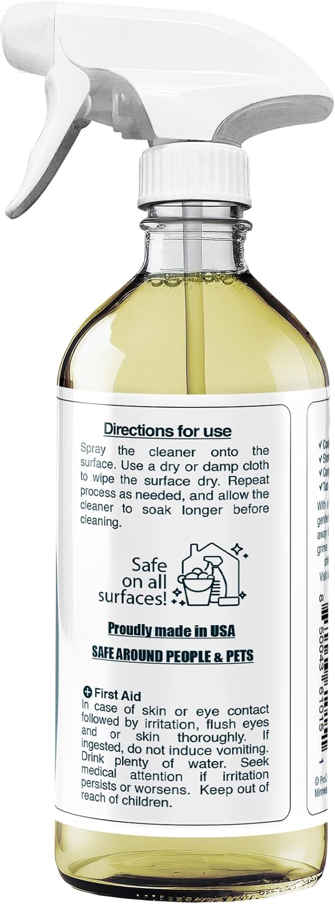 PROSOL WORKS All Purpose Cleaner Cleaning Spray 16 oz - Multi Surface Cleaner Use to Clean Counters, Wood, Stone, Tile, Fabric, Tub & Appliances Revealing Natural Shine & Refreshing Scent