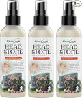KleanLogik Headstone Cleaner For Graves & Memorials, Tombstone Cleaner Solution Removes Dirt & Plant Growth To Restore Natural Luster To Granite, Marble, Slate, Concrete, Limestone & Stone, 3-Pack
