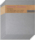 SWEDEdishcloths - Cellulose Sponge Dish Towels - Set of 5 (Gray) Swedish Dish Cloths