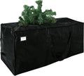 Cosy Family 9 ft Christmas Tree Storage Bag - Durable Heavy Duty Extra Large Artificial Xmas Holiday Tree Bag with Reinforced Handles and Dual Zippers Wide Opening - Black