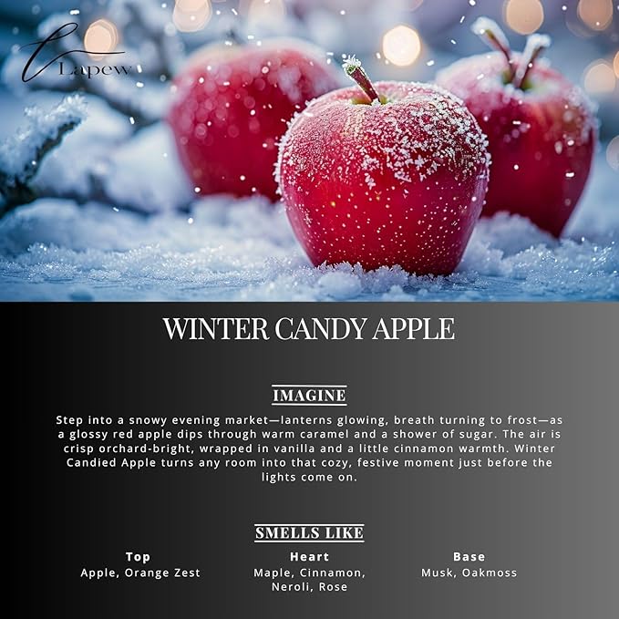 Lapew Winter Candy Apple Scented Mop Soap Concentrate 36 oz | Premium Fragranced Floor Cleaner | Streak-Free | Hard Floor Cleaning Solution | Eco Friendly | Made in USA