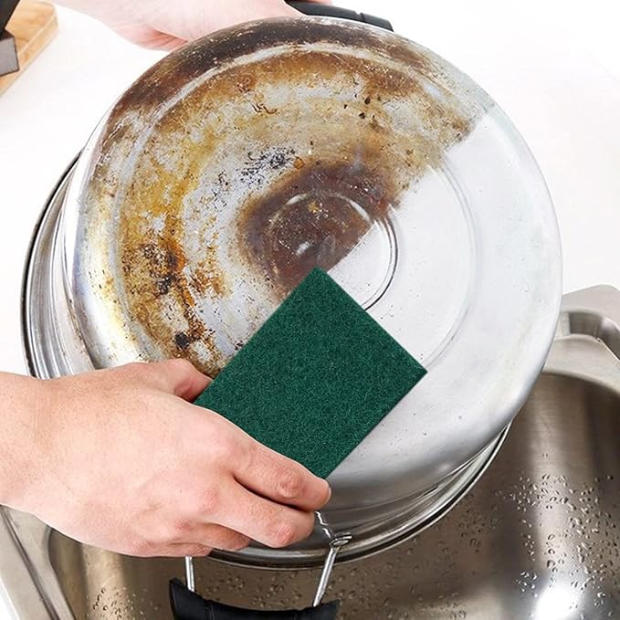 Heavy Duty Scrub Sponge, Scratch Free Home Kitchen Dual-Sided Dishwashing Sponge, Sponge scouring pad,for Kitchen, Sink, Dish, Bathtub, Wall 30PCS…