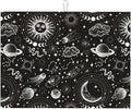 Sun And Moon Dish Drying Mat 18 x 24 Inch for Kitchen Counter Cute Kitchen Mat Microfiber Kitchen Countertop Absorbent Reversible Drainer Rack Pad Dish Drying Mat