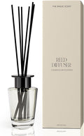 The Magic Scent Baccara Reed Diffuser for Home - Luxury Scent Diffuser with Premium Fiber Reeds for Lasting Gentle Dispersal - Natural, Toxin-Free Aroma Inspired by Baccarat Rouge