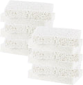 M METERXITY 12-Pack Kitchen Sponges, Condense Eco Cellulose Non-Scratch Scrub Heavy Sponge for Kitchen/Household/Bathroom, Clean Tough Messes Dish Scrubber [White]