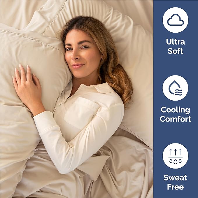 Twin XL 4 Piece Sheet Set - Comfy Breathable & Cooling - Ultra Soft Hotel Luxury Bedding Set w/ 8-16 Inch Deep Pockets - 1 Flat & 1 Fitted Sheet & 2 Pillowcases - Wrinkle Free and Easy Care - Wheat