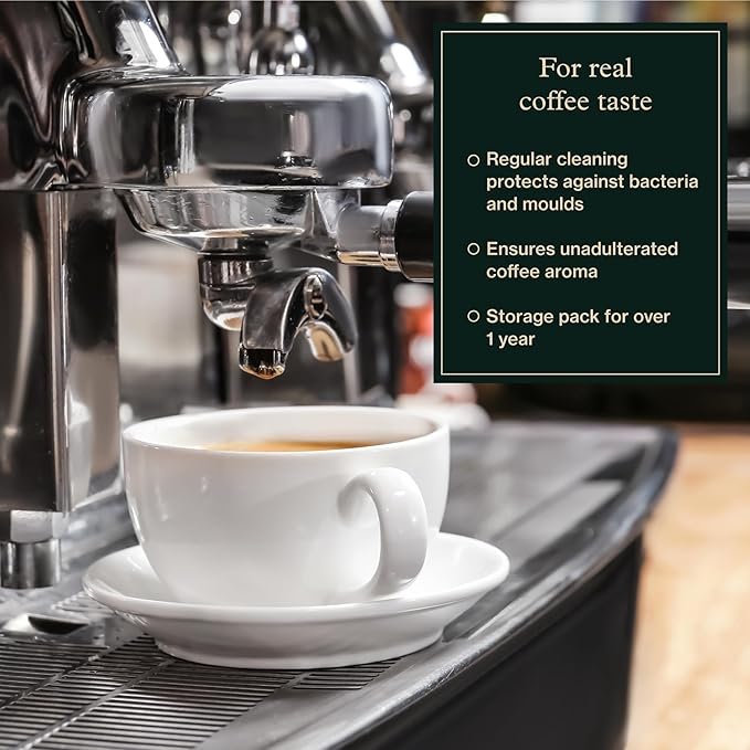 VIENESSO Cleaning tablets for fully automatic coffee machines - Highly effective tablets for all coffee machines e.g. Miele, Breville, Nespresso I environmentally friendly cleaner