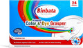 Color Grasper for Laundry 24 Count, Fragrance Free Dye Catcher Essential for Home Use, Dye Guard Grabber Sheets for Laundry in-Wash Sheets