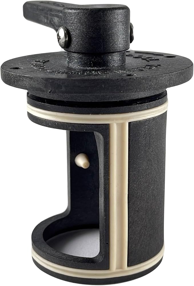 RV40312KIT (Two Pack) Noryl Diverter with Cap & Handle | Direct Replacement of 073484 | Complete Assembly Compatible with V20-060 | Essential Pool Maintenance Accessory!