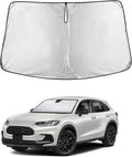 EcoNour Windshield Sun Shade Compatible for Honda HR-V 2023–2026 | SUV Front Window Sunshade | Foldable Sun Visor Protector | Blocks UV Rays & Reduces Interior Heat