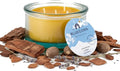 Bluecorn Beeswax 3-Wick Candle, 100% Pure Bees Wax, Cedarwood, Nutmeg & Lavender Essential Oils Candle Wax, Clean Burning, Long Lasting, Gifts for Women & Men, American Made, 10 Oz