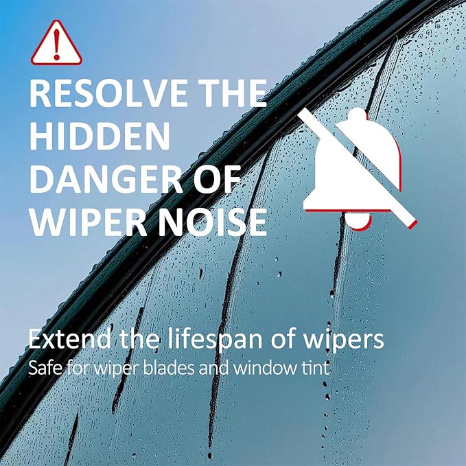 Mecarsee Car Windshield Oil Film Remover Spray - Helps Prevent Fogging & Rain-Repellent Glass Cleaner - Removes Grease, Water Spots & Road Grime - Interior & Exterior Use