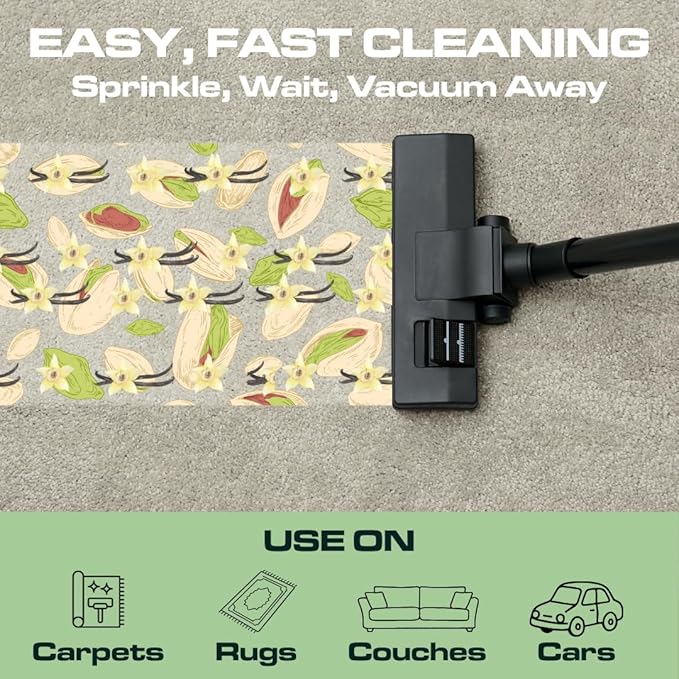 Ripclean Carpet Deodorizer & Freshener Cleaning Powder, Odor Eliminator for Strong Odors & Homes w/Pets, Safe around Kids & Pets, Use on Carpet, Rugs, Upholstery & More (16 Ounce, Lemon)