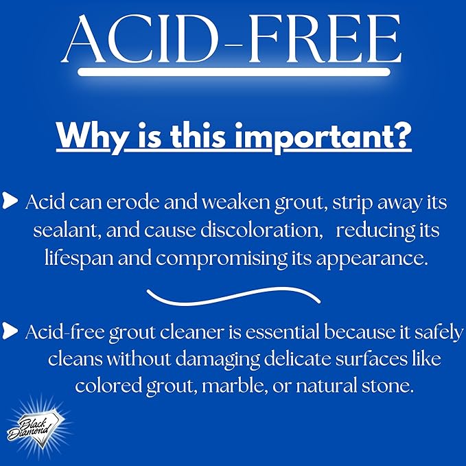 Ultimate Grout Cleaner for Tile Floors Blasts Away Years of Dirt and Grime. Heavy Duty Spray Cleaning Solution. Safe for Colored Grout and Natural Stone. Professional Results 2-QTS W Brush