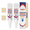 ZippySolve Tile Grout, Repair Kit, 2 Pack Grout Filler, Restore & Renew Tile Joints Line, Fast Drying Tile Grout Paint Squeeze Tube for Bathroom Shower Kitchen Floor, Waterproof (17.6 oz, Beige)