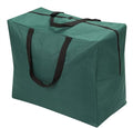 ProPik Christmas Ornaments Accessories Storage Bag Tear-proof Polyester Material 15” X 9.8” X 18.1” with Handles and Full Length Zipper (Green)