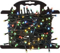 Ripeng 1 Pcs ABS Heavy Duty Extension Cord Storage Reel, Portable Christmas Light Storage Cord Organizer, Portable Hose Organizer Wrap-holds 100 Feet, H-shape Reel (Black)