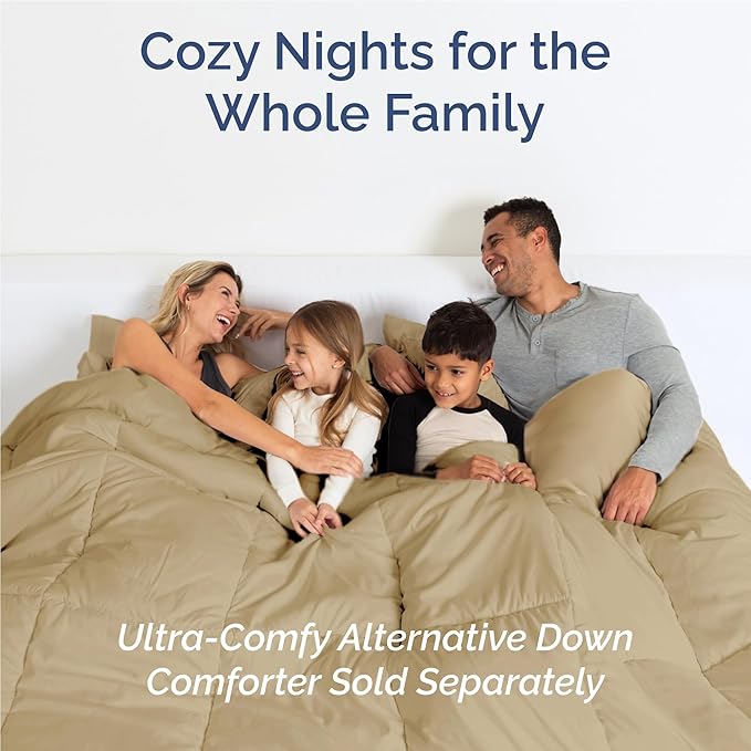 Twin XL 4 Piece Sheet Set - Comfy Breathable & Cooling - Ultra Soft Hotel Luxury Bedding Set w/ 8-16 Inch Deep Pockets - 1 Flat & 1 Fitted Sheet & 2 Pillowcases - Wrinkle Free and Easy Care - Beige