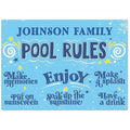 Custom Pool Sign, Fun Pool Rules For Pool Decor Sign, 10x14 Inches, Rust Free .040 Aluminum, Fade Resistant, Made in USA by Sigo Signs