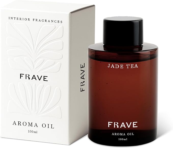 Jade Tea Hotel Diffuser Oil, 100ml, 3.38 oz Aroma Oil, Scent Inspired by A Luxury Asian Tea Ceremony, Aromatherapy Refill Fragrance for Waterless Cold Air Diffusers, Home, Office, Hotel