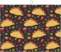 Dish Drying Mat For Kitchen Counter, Tacos Microfiber Absorbent Dish Drainer Rack Pad Reusable Large 18x24in Drying Mat