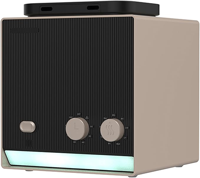 Air Esscentials Smart Scent Air Machine for Home, Office, Spa & Hotel, Switch Between 2 Fragrances, Bluetooth & Waterless Oil Diffuser with Cold Air Technology, Covers 1,000 sq. ft., Duo Scent Tuner