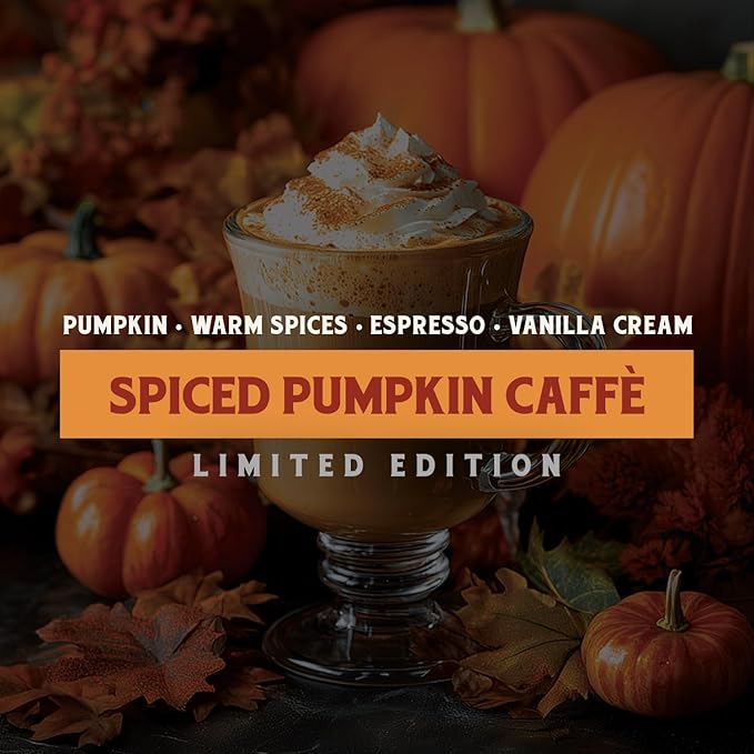 CAMPANELLI Luxury Surface Cleaner – Plant-Powered, Non-Toxic, Eco-Friendly for Kitchen, Bathroom & Home – 20 oz Spiced Pumpkin Caffè Scent (Limited Edition)