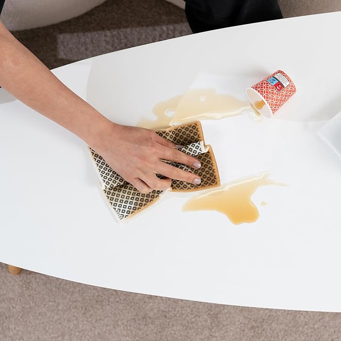 DECEE Swedish Dishcloths for Kitchen | 5 Pack Reusable Paper Towels | Washable | Swedish Dish Towels | Non-Scratch Cellulose Sponge Cloths | No Odor, Biodegradable Cleaning Cloths (Earthy)