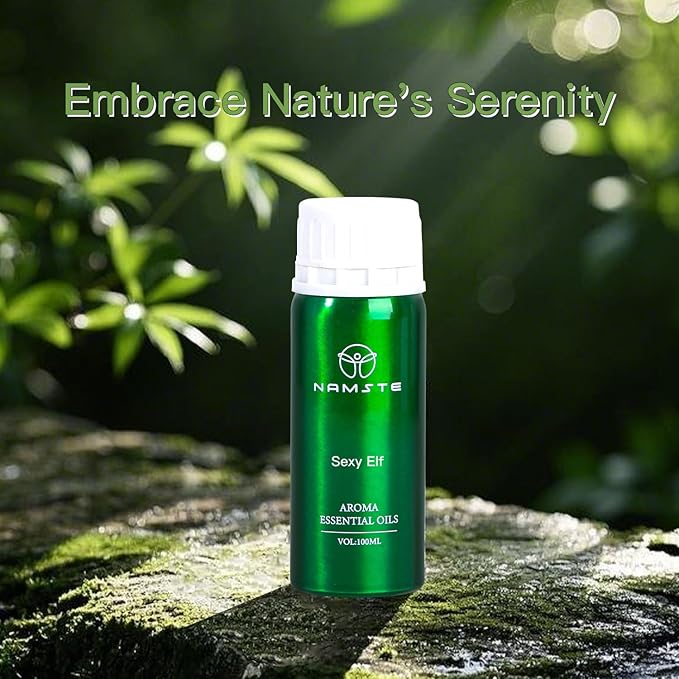 Diffuser Essential Oil - Sexy Elf - Exotic Tropical Fruit & Jasmine Oil Blend for Diffusers, 3.38 Fl Oz Long-Lasting Woody Musk Scent for Bedroom & Living Spaces