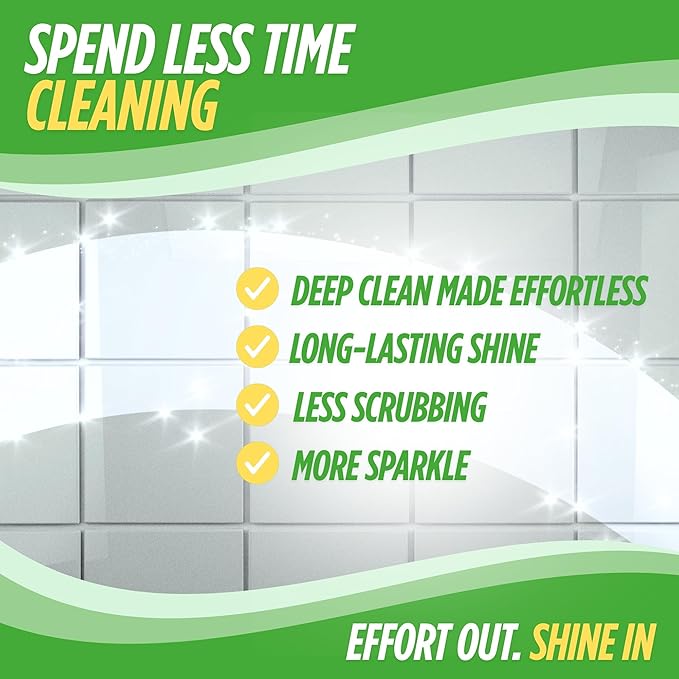 Oh Yuk Tub and Tile Cleaner – Concentrate Refill Makes 4 Bottles | Dissolves Soap Scum and Grime | Use on Tubs, Tile, and Shower Walls | Biodegradable, Vegan, Cruelty-Free | Made in USA