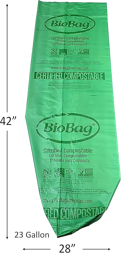 BioBag RegSHOP Certified Compostable Shopping Bags