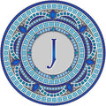Skip's Garage Custom Monogram Decorative Pool Art - Mosaic Pool Art - Choose Your Size & Personalization - Easy Drop-in Installation