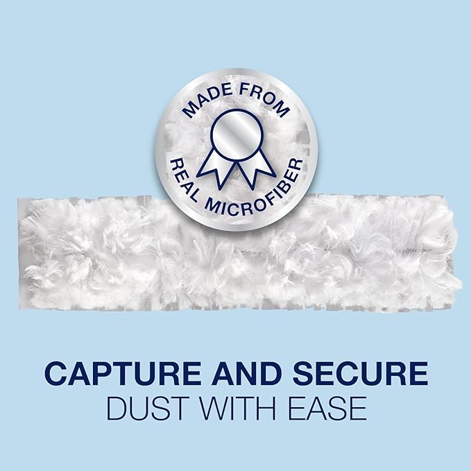 Bona Disposable Duster Refills - 5 Pack - High Performance Dusting System - Microfiber Dusters Remove Dust and Pet Hair for Quick Spot Cleaning