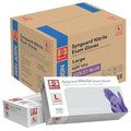 Basic Nitrile Exam Gloves, Medical Violet Blue Gloves Disposable Latex Free Powder-Free For Exam, Food Prep Cleaning, Large Case Of 1000, L, NGPF1036