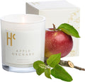 Apple Orchard Fragrance - Single Wick Soy Candles - Up to 60 Hour Burn Time, Cruelty-Free Soy Candle Wax Blend - Apple Blossom & Sheer Musk Fragrance (9 oz)