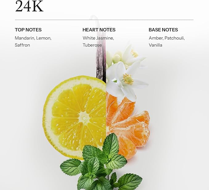 24K Flower Hotel Diffuser Oil, 100ml, 3.38 oz Aroma Oil, Scent Inspired by W-Hotel, Luxurious Aromatherapy Refill Fragrance for Waterless Cold Air Diffusers, Home, Office, Hotel