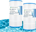 Savener® C-8311 Pool Filter Cartridge, Replaces Hayward CCX1000RE/CCX1000-RE/CC1000/CC 1000E, PXST100/PWW CT 100, FC-1285, Ultral-B6, SD-00370, MX-1000RE, APCC7207M, 100 Sq. Ft, 2 Pack