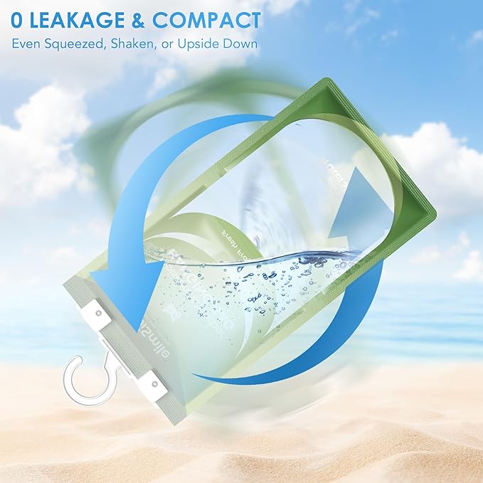 Moisture Absorbers 30 Pack Fresh Fragrance, Hanging Closet Dehumidifier Bags, Humidity Absorber, Compact Eliminates Odors Humidity Packs for Car, Bathroom, Bedroom, Basement, 9.8OZ