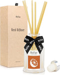 Reed Diffuser Set, MitFlor Citrus Amber Hotel Collection Diffuser 3.4 fl oz, Long-Lasting Fragrance Home & Bathroom Decor, Aromatherapy Diffuser Oil Gift Set