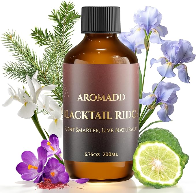 Blacktail Ridge Diffuser Oil Inspired by Luxury Hotel Scent 6.76 Fl Oz (200ml), Aroma Diffuser & Hotel Fragrance Diffuser Oil, Essential Oil Diffuser for Aromatherapy, Long-Lasting