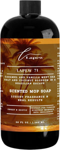 Lapew 71 Scented Mop Soap Concentrate 36 oz | Premium Fragranced Floor Cleaner | Streak-Free | Hard Floor Cleaning Solution | Eco Friendly | Cheirosa 71 Fragrance