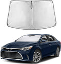 EcoNour Windshield Sun Shade Compatible for Toyota Avalon 2013–2018 | Sedan Front Window Sunshade | Foldable Sun Visor Protector | UV Protection & Heat Reduction
