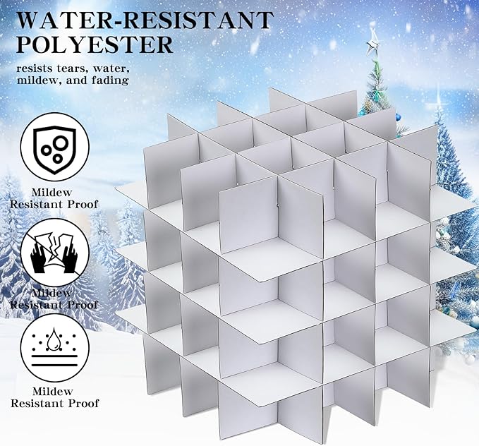 Christmas Tree Ball Organizer Ornament Storage Containers，Ornament Storage Box Hard Plastic Containers That Store Up To 64 Holiday Ornaments