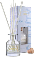 Brooklyn Fragrance Co. Aroma Diffuser - Long Lasting Premium Fragrance - Soft Linen Air Freshener for Home - Scent Diffuser for a Large Room - 100ML