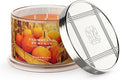 HomeWorx by SLATKIN + CO. Candle- Farmstand Pumpkin, 18 oz. Premium Scented Candle - 30-55 Hours Burn Time