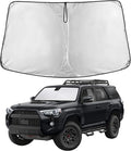 EcoNour Windshield Sunshade for Toyota 4Runner 2025–2026 | Custom Fit Front Window Sun Shade | Blocks Harmful UV Rays & Reduces Heat | Foldable Sun Visor with Storage Pouch