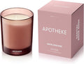 Apotheke Luxury Scented Candles for Home, Santal Rock Rose - Petite Aromatherapy Jar Candle with Soy Wax Blend