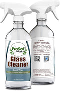 ProSol Works Glass Cleaner 16 oz - All Purpose Cleaning Spray for Glass Doors & Windows, Mirrors & Chrome Surfaces - Glasses Spray Helps Remove Smudges, Fingerprints, Rain Spots & Oil - Glass Cleaners